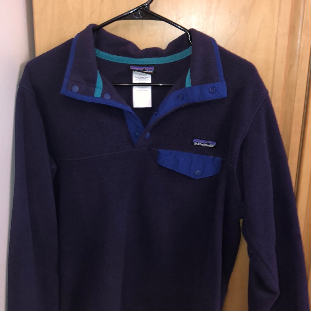 Patagonia Purple Synchilla sweater